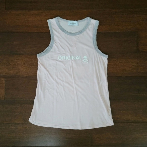 Soulcycle Raw Edge Ringer Tank Top Pink/Gray Womens Size XS Workout Gym Athletic - Picture 7 of 9